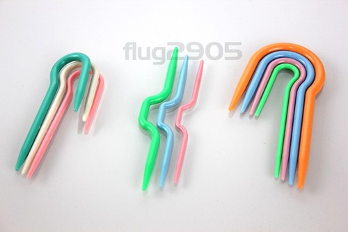 Zopfstricknadel Set  3, 4, 5, 6mm Zopfnadel Zopfmusternadeln Hilfsnadeln - Bild 1 von 8