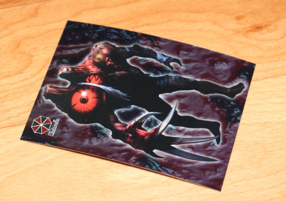 1998 Resident Evil 1 2 3 Wildstorm Trading Card Capcom Monsters G - 2 G2 22 - Image 3 of 4