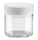 Glass White 0.25 oz - 8 oz Candle Making & Soap Making Jars & Containers