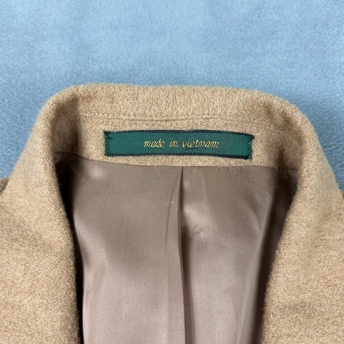 Blazer Andre Cossata Para Hombres 39R Cabello Camel Beige Tostado Deportes Italia Ventilación Central Nuevo con Etiquetas - Imagen 5 de 9