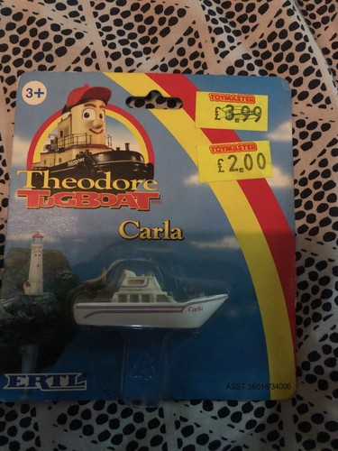 Theodore Tugboat/Tugs - Carla - ERTL **Brand New & Sealed**
