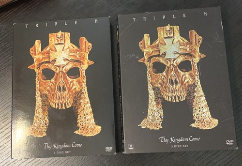 WWE: Triple H - Thy Kingdom Come (DVD, 2013, 3-Disc Set,)Authentic US Release  - Picture 1 of 12