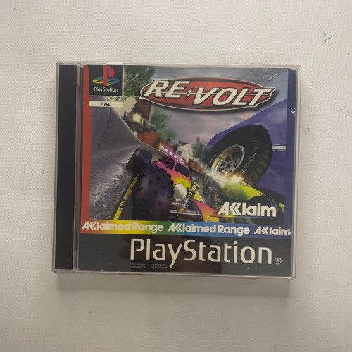 Re-volt Sony Playstation 1 PS1 PSX PAL Game Slim Case - Picture 1 of 3