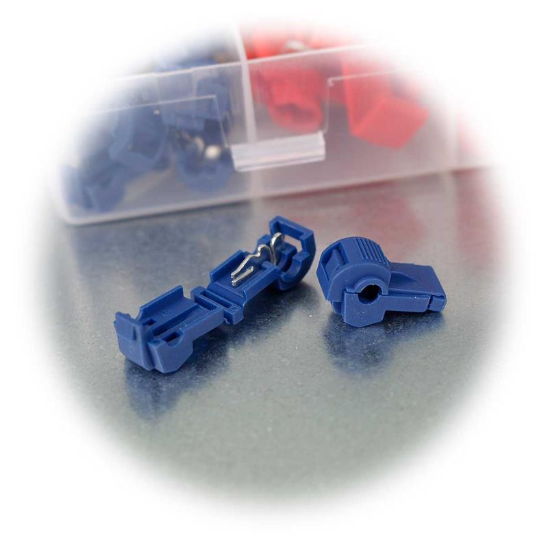 Abzweigverbinder set,BESTZY 120 Stück T-Abzweigverbinder und Abzweigverbinder set,BESTZY 120 Stück T-Abzweigverbinder und