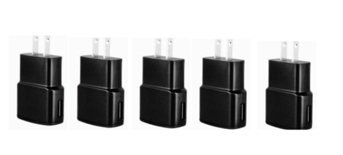 5x 2AMP USB WALL Charger POWER Adapter For SAMSUNG GALAXY S4 S5 S6 S7 NOTE 3 4 5 - Picture 4 of 4