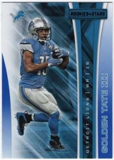 2017 Panini Rookies and Stars Black and Blue /5 #154 Golden Tate III Lions 