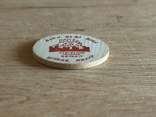 Black Power Uncle Sam Wooden Nickel Burn Baby Burn Watts Riots Harlem Vintage - Picture 18 of 24