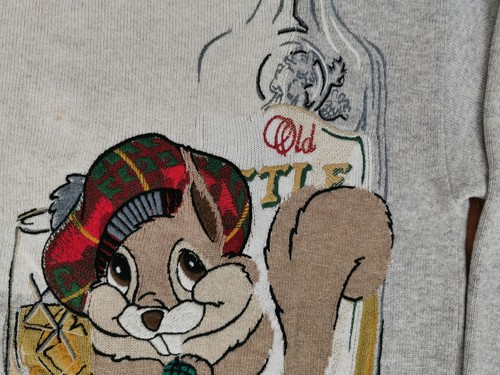Iceberg Vintage Pullover Disney Beehörnchen Glimar Light Gray Size: XL Tip Top - Picture 5 of 8