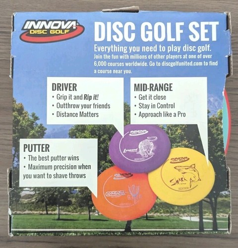 Innova Disc Golf Starter Set - Multicolored, Pack of 3 (pre-owned) - Picture 2 of 6