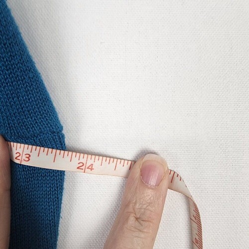 Jessica London Long Button Up Duster Cardigan 18/20 lagenlook coastal nautical - Picture 5 of 6