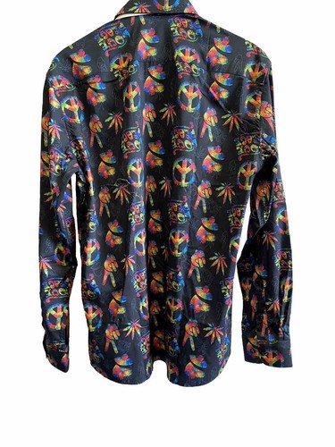 Peace & Love Hippie Shirt , 38” - Picture 4 of 4