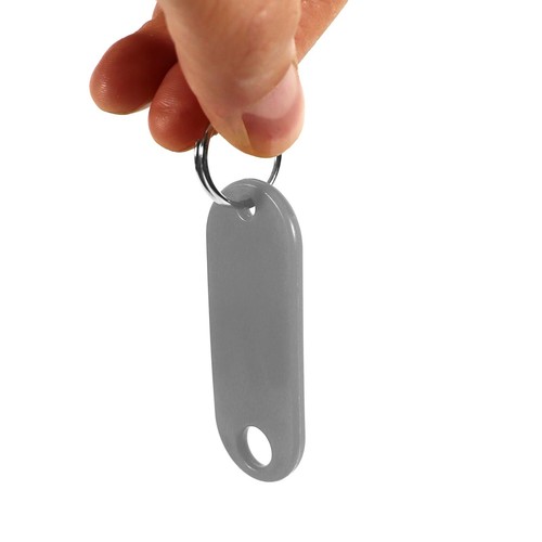 20Pcs Plastic Luggage Key Tags ID Tags Key Rings Key Tag Key Chains Key Fob - Picture 4 of 6