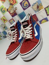 Vans "Off The Wall" Marvel Spiderman Kids Size 3 Shoes High Top Limited Edition