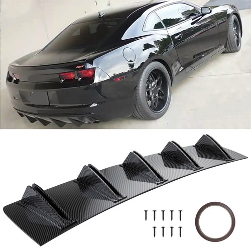 For Chevrolet Camaro ZL1 SS RS LT Rear Diffuser Fins Bumper Lip ...
