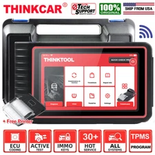 Thinktool Pros Car Bidirectional OBD2 Scanner Diagnostic Tool ECU Coding Oil TPS