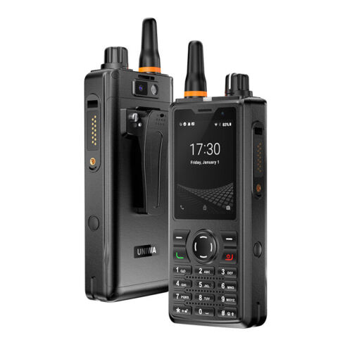 Smartphone 4G Android robusto PTT walkie talkie impermeabile radio PoC UNIWA F41 - Foto 3 di 12