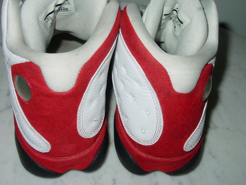2016 Nike Air Jordan Retro 13 OG "Chicago 2017" White/Team Red Shoes Size 9.5 - Picture 11 of 12