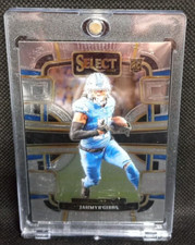 2023 Panini Select Silver Prizm Concourse Jahmyr Gibbs RC #34 w/case