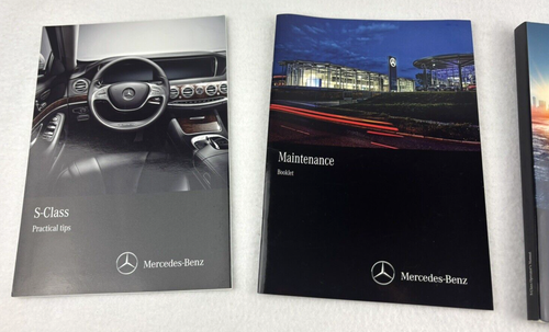 Mercedes Benz Clase S 2016 juego manual del propietario S 600 550 500 400 S63 S65 AMG 4MAT - Imagen 19 de 21