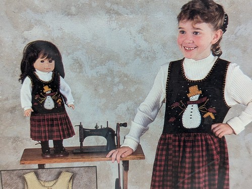 Indygo Junction IJ457 &IJ385 Jumper Jubilee & Doll Dress Applique Lot Of 2 - Picture 4 of 8