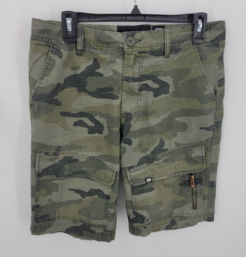Ecko Untld Shorts Mens 30 Camo Outdoor Cargo Flat Front Hip Hop Streetwear 90s