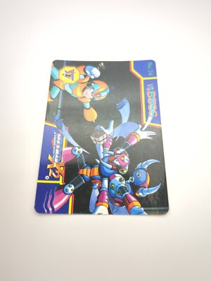 Mega Man X Magna Centipede No.74 Mega Man X2 ROCK Card 1994 CAPCOM