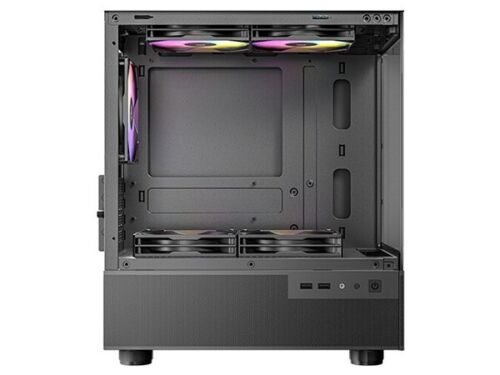 Antec CX200M RGB ELITE Mid-Tower Gaming Case - Black CAA-CX200MRGBEL - Picture 2 of 11