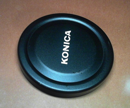 used Vintage original Konica 67mm metal Front Lens Cap - Picture 7 of 22