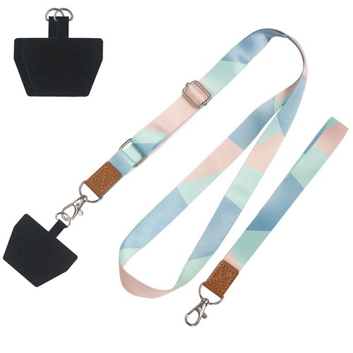 2pcs/set Crossbody Solid Color Anti-lost Mobile Phone Straps & Wrist Lanyards - 第 43/43 張圖片