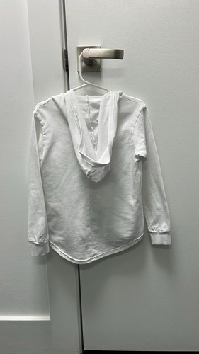 T2 Love Girls White zip up sweatshirt sizes 4 - Picture 2 of 6