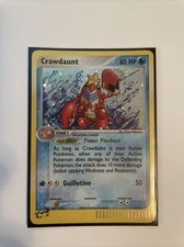 Pokémon TCG Crawdaunt EX Dragon 3/97 Holo Holo Rare
