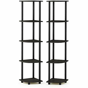2-99811EX-BK-Turn-N-Tube-5-Tier-Corner-Multipurpose-Display-Shelves-Set-Of-Home