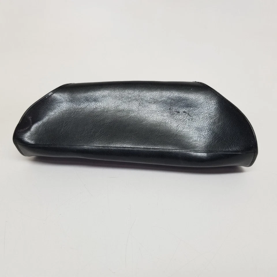 Estuche para gafas de sol Sergio Tacchini carcasa de vinilo negro transporte de viaje SOLO ESTUCHE Foto 2 de 4