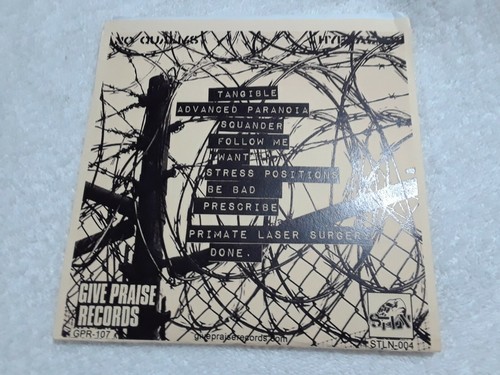 NO QUALMS Hyenas 7" Give Praise Infest Capitalist Casualties Murder Suicide Pact - Picture 2 of 3