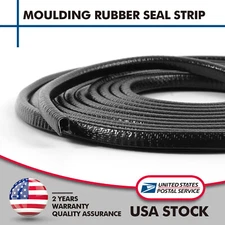 40M Car Door Edge Guard Molding Rubber U-Shape Seal Strips Scratch Protector USA