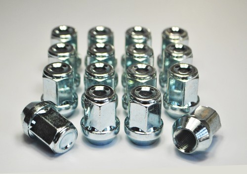 Set 16 x 7/16 " UNF, 19mm Hex Écrous de Roue Alliage (Argent)