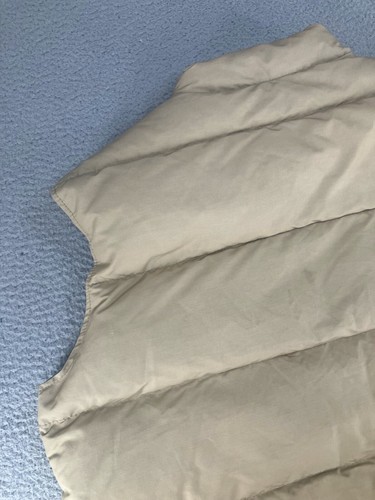 Vintage Woolrich Goose Down Puffer Vest Mens 2XL XXL Beige Insulated USA Made - Picture 14 of 24