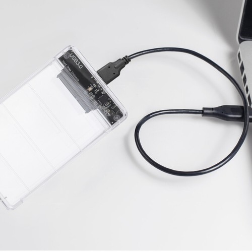2 .5 Tragbare Festplatte SSD-Gehäuse 2,5 Zoll Festplattengehäuse - Afbeelding 2 van 12