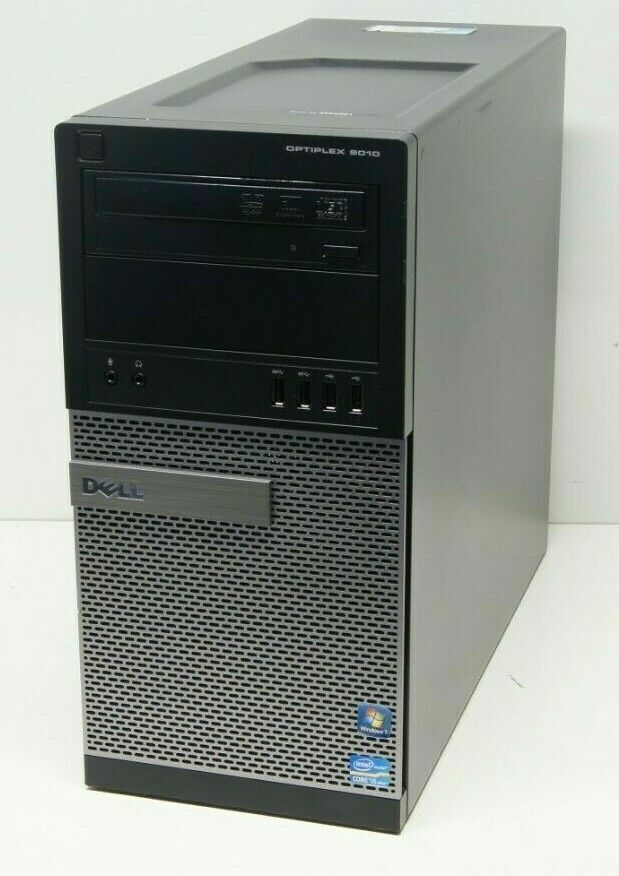 Dell Optiplex 7010 Tower PC Core i7 3rd Gen 16GB RAM 256 SSD Hard Drive Win 10