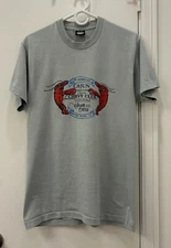 Vtg 1989 Cajun Chevy Club Car Show Large T-Shirt Baton Rouge Louisiana Crawfish