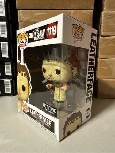 Funko Pop Movies #1119 Texas Chainsaw Massacre Leatherface Hot Topic Excl *NEW*