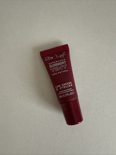 Dr.Lipp Superfood Holundertönung 100% natürliche Lippen Wangen & Augenlider 8ml Neu
