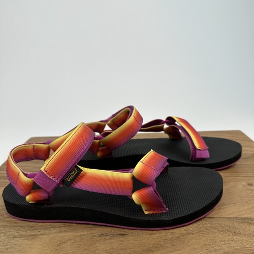 Neu Teva Original Universal-Freizeitsandalen mit Farbverlauf Größe 8 M neu ohne Karton - Bild 2 von 9