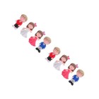 4 Paar Kuchendekorationen aus Kunststoff für das Armaturenbrett und den