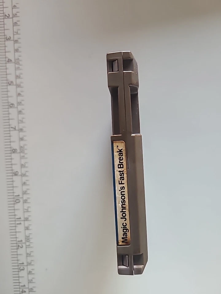 Magic Johnsons Fast Break Game Cartridge for Nintendo NES - Image 2 of 3