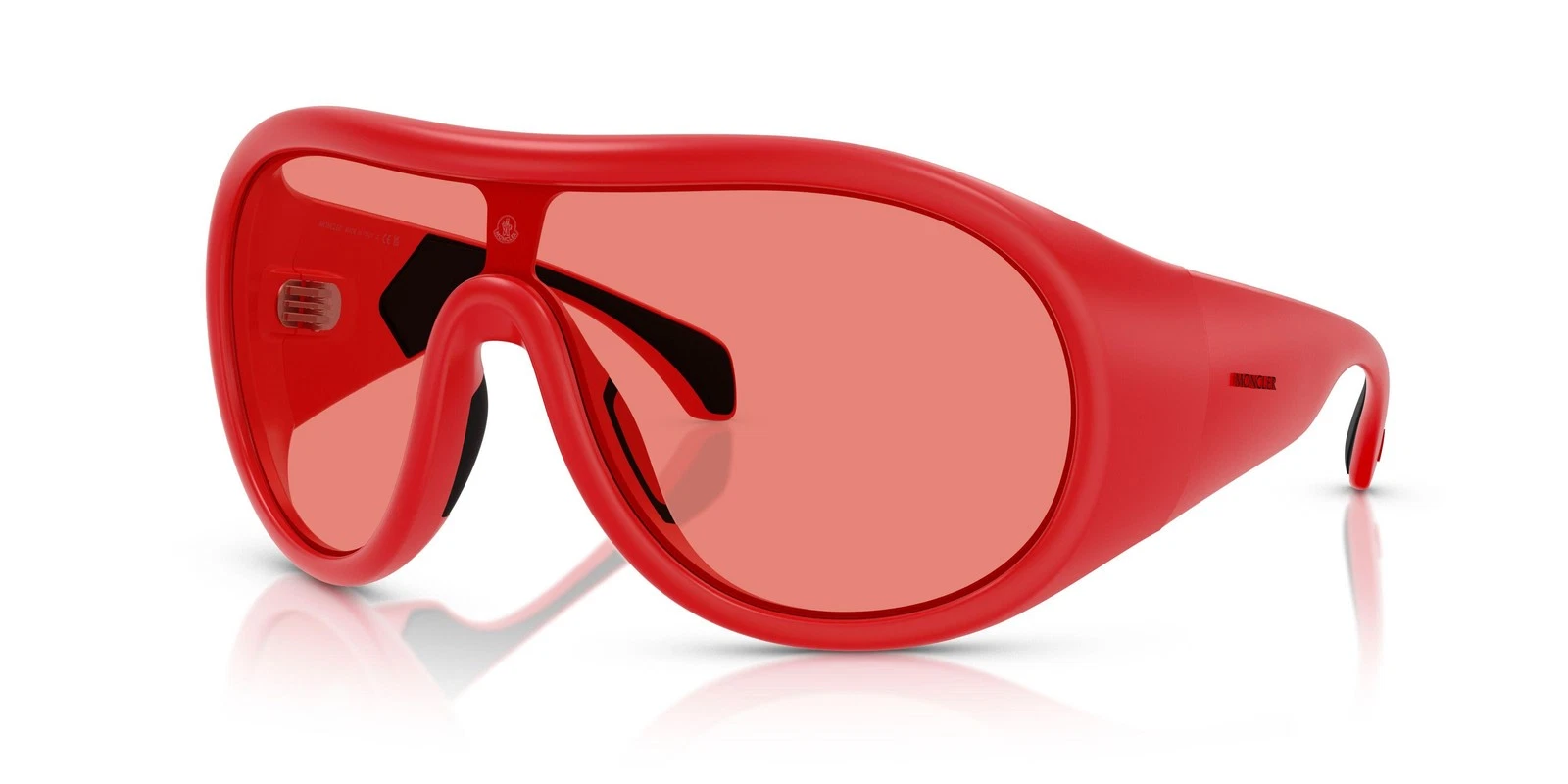 Moncler — NEW Moncler 8004 Cloche Sunglasses 501784 Red 100% AUTHENTIC
