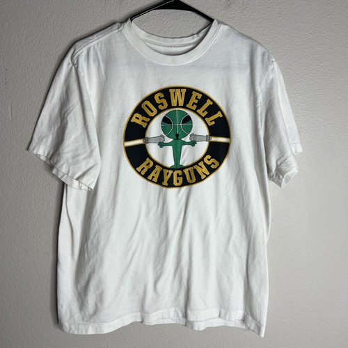 Nike Roswell Raygun T Shirt Men’s Medium Rare Nike SB White Alien Short Sleeve - Picture 1 of 9