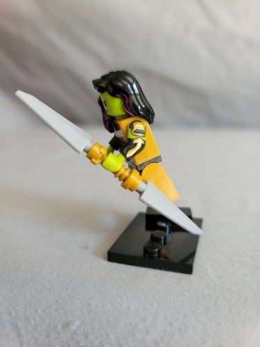 LEGO® Gamora Minifigure Marvel What If Collectible Series 71031 CMF NO BAG - Picture 3 of 4