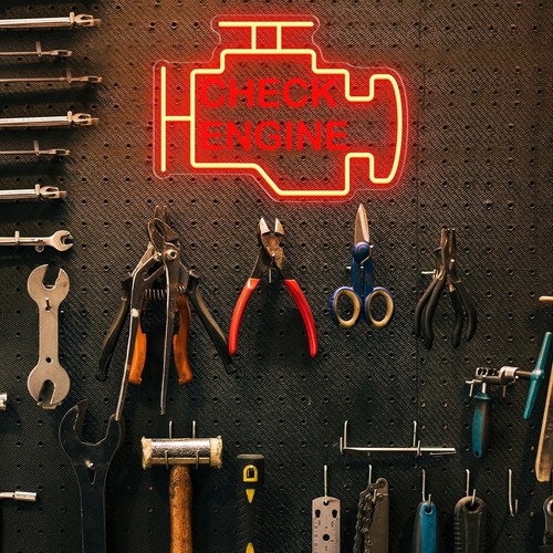 Verstellbare Helligkeit Garage Leuchtreklame - perfektes Geschenk für Autoliebhaber - Bild 5 von 10