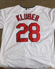 Corey Kluber Cleveland Indians signed jersey